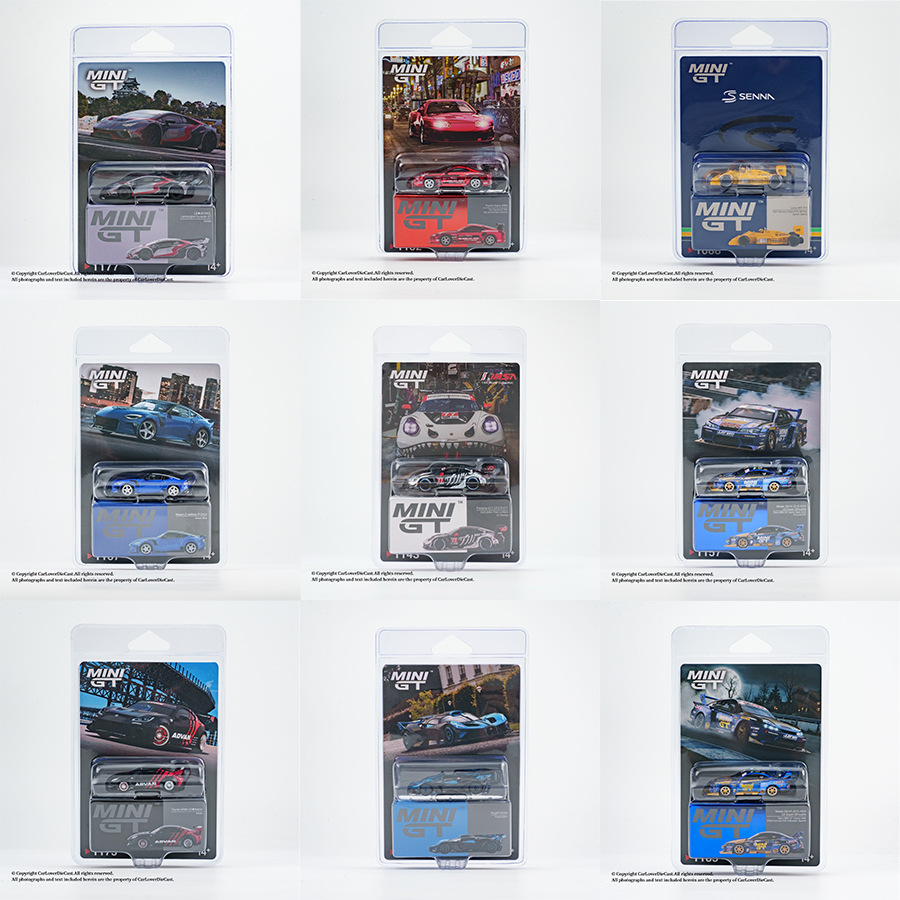MINI GT 1:64 Porsche 911 GT3 R # 77 AO Racing 2025 IMSA Petit Le Mans Kemasan Blister Model Die Casting Alloy