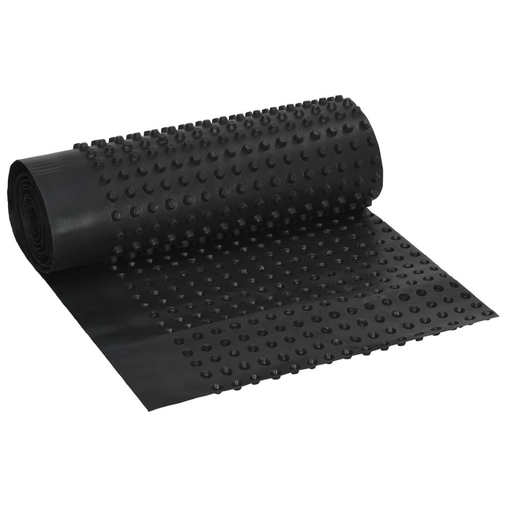 Feuille de Drainage PEHD Conception Dimplée 400g/m2 0,5x20m
