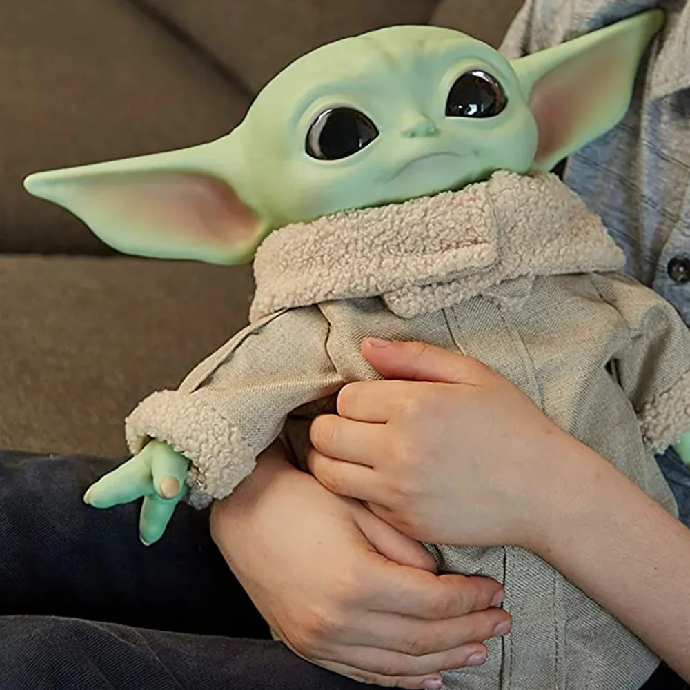 17-28cm Disney Filme Star Wars 28cm Baby Yoda Actionfigur Spielzeugmodell Puppen Spielzeug Kinder Geburtstagsgeschenke