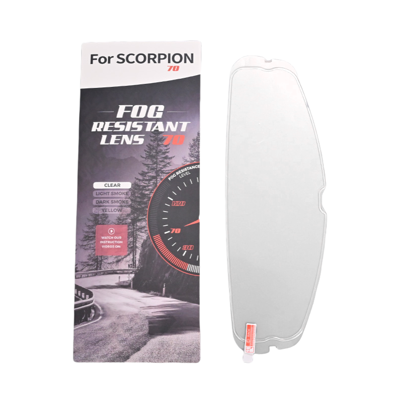 Film Anti Kabut untuk Scorpion Exo 1400 Karbon, R1 Air Exo 520 Exo 391 Visor Helm Sepeda Motor