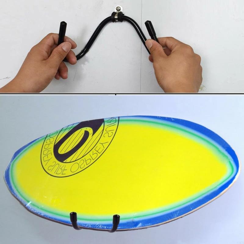 83Ca Wall Skateboard Storage Display Rack Bracket Stand Stand Gold