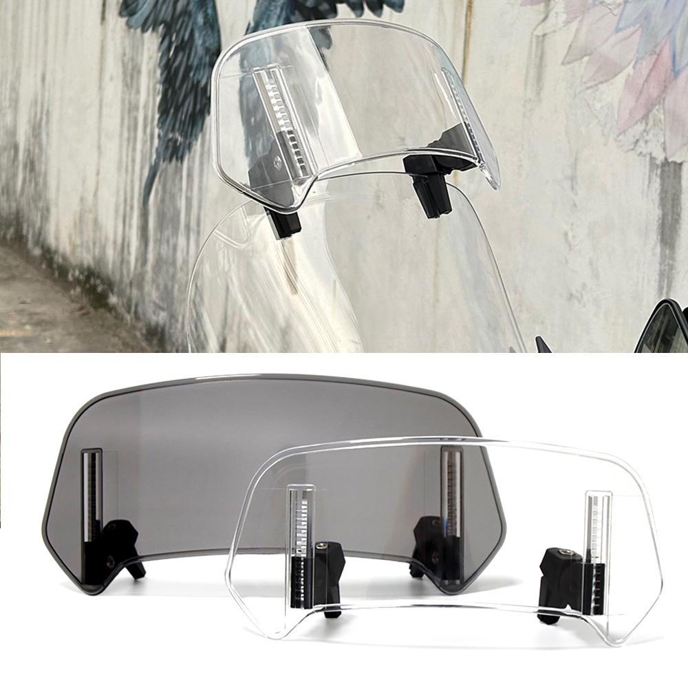 Alerón de extensión para parabrisas de motocicleta, Deflector de aire para Suzuki VS 600 800 DL650 DL1000 DL250 V-STROM 650 1000 XT