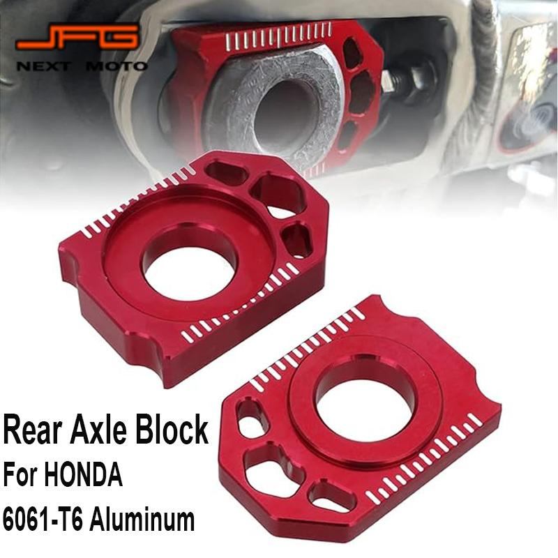 Blocos de eixo ajustador de corrente traseira para honda crf250l crf 250l crf250m 2012-2021 crf250r ally 2017-2021 crf300l 2021 cnc motocicleta