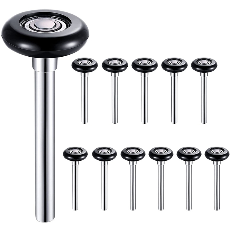 A04I 12 Pack Nylon Garage Door Roller 2 Inch Quiet Garage Rollers Bulk 6200Z Replacement Garage Door Roller