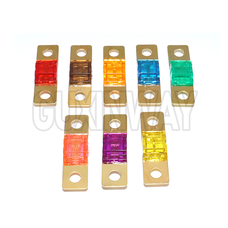 5pcs 20A 30A 40A 50A 60A 70A 80A 100A 125A 150A 175A ANS ZEKERING ANL Vergulde Stud zekeringen Mini Stereo Audio AFS Zekering