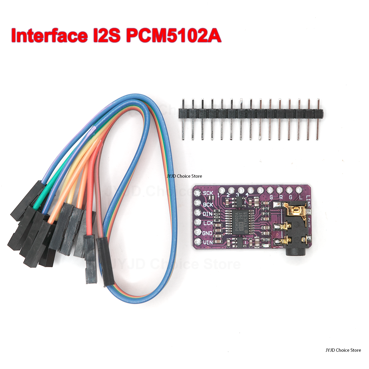 Interface I2S PCM5102A DAC Decoder GY-PCM5102 I2S Speler Module Voor Raspberry Pi pHAT Formaat Board Digitale PCM5102 Audio Board