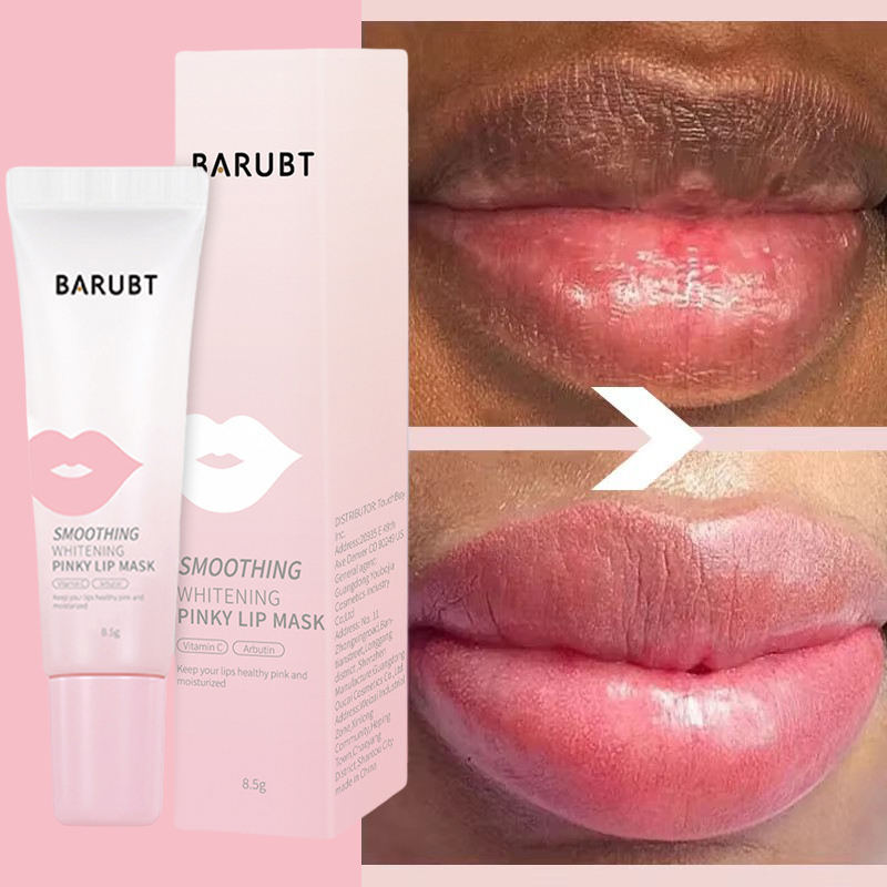 Lippenbalsem Voor Verwijderen Donkere Lip Melanine Dode Huid Verwijderen Lichter Lip Lijnen Exfoliëren Whitening Hydraterende Voedende Serum 8.5g