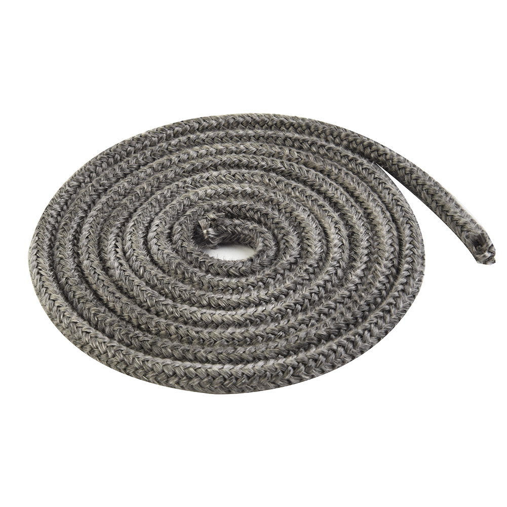 Corda de vedação para lareira, 6/8mm, cabo de vedação para porta de fogão, cabo de lareira, alta temperatura, queimador de madeira, substituição de corda de vedação