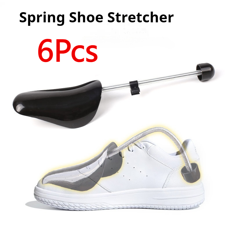Novos Esticadores de Sapatos com Suporte Interno Anti-deformação, Formas de Sapato com Molas para Tênis e Sapatos de Couro, Anti-rugas