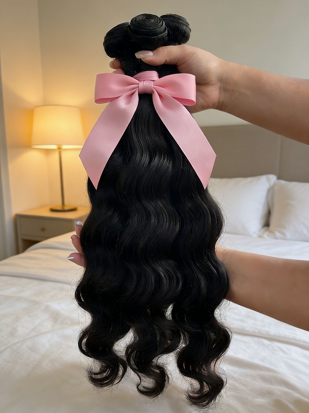 Extensiones de Cabello Humano MSMV 15A, Ondulado, en Paquetes de 1/2/3/4 Piezas, Cabello Brasileño Natural