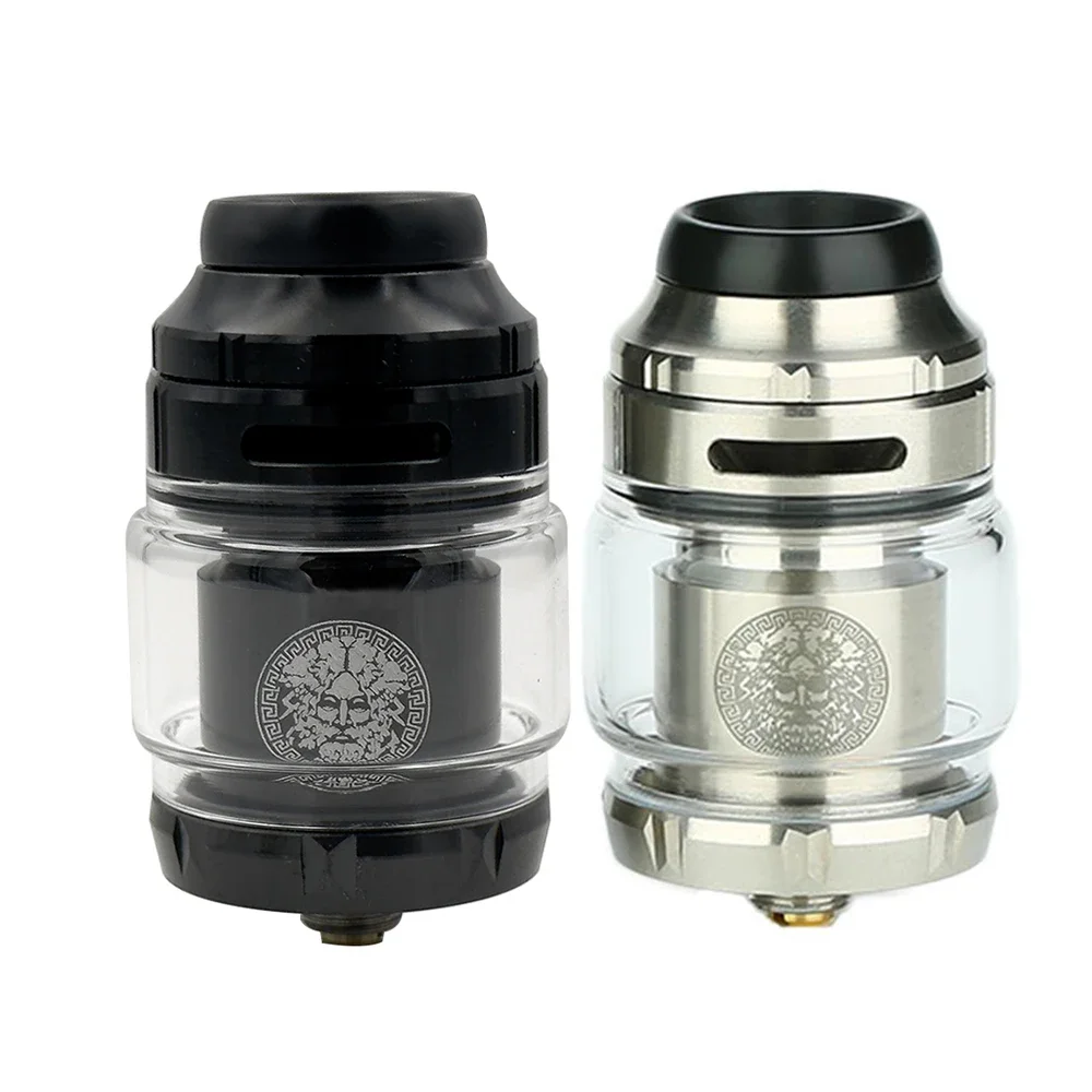 AosVape unique Zeus X RTA 25mm atomiseur 4.5ml verre 810 Delrin dégoulinant pointe flux d'air réservoir étanche