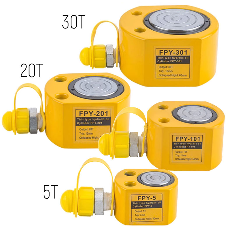 Ultracienki przenośny podnośnik hydrauliczny Split Booster Hydrocylinder Ręczny podnośnik pionowy 5T/10T/20T/30T Skok 7mm 11mm 13mm