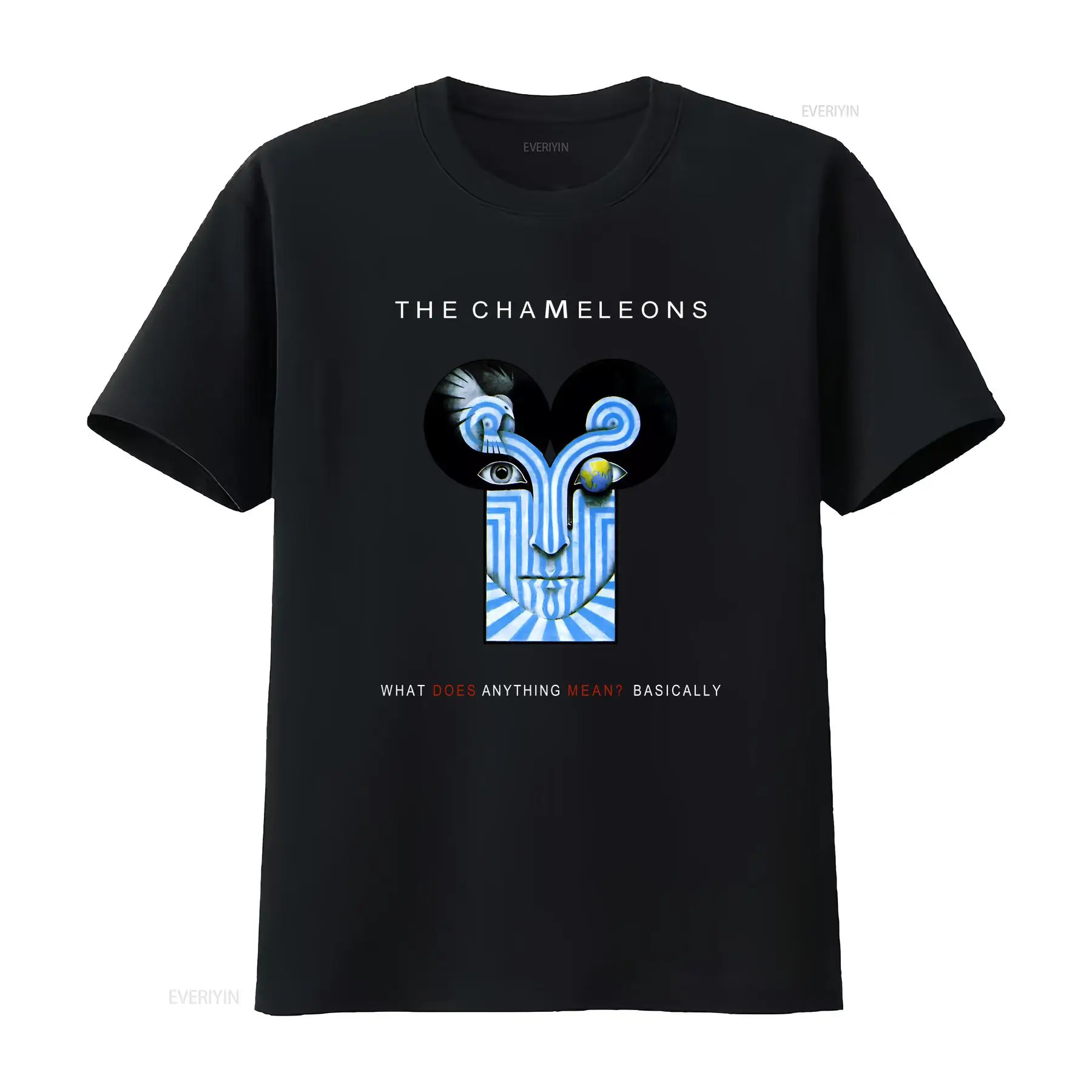 The Chameleons UK T-shirt post-punk lange of korte mouwen vintage gewassen stijlvolle mode homme comfortabel unisex ademend