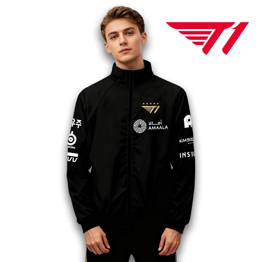 2025 Чемпионат мира T1 Командные куртки Джерси SKT Faker LCK Эспортивный клуб Тренинговая униформа Мужская осенняя/зимняя спортивная куртка