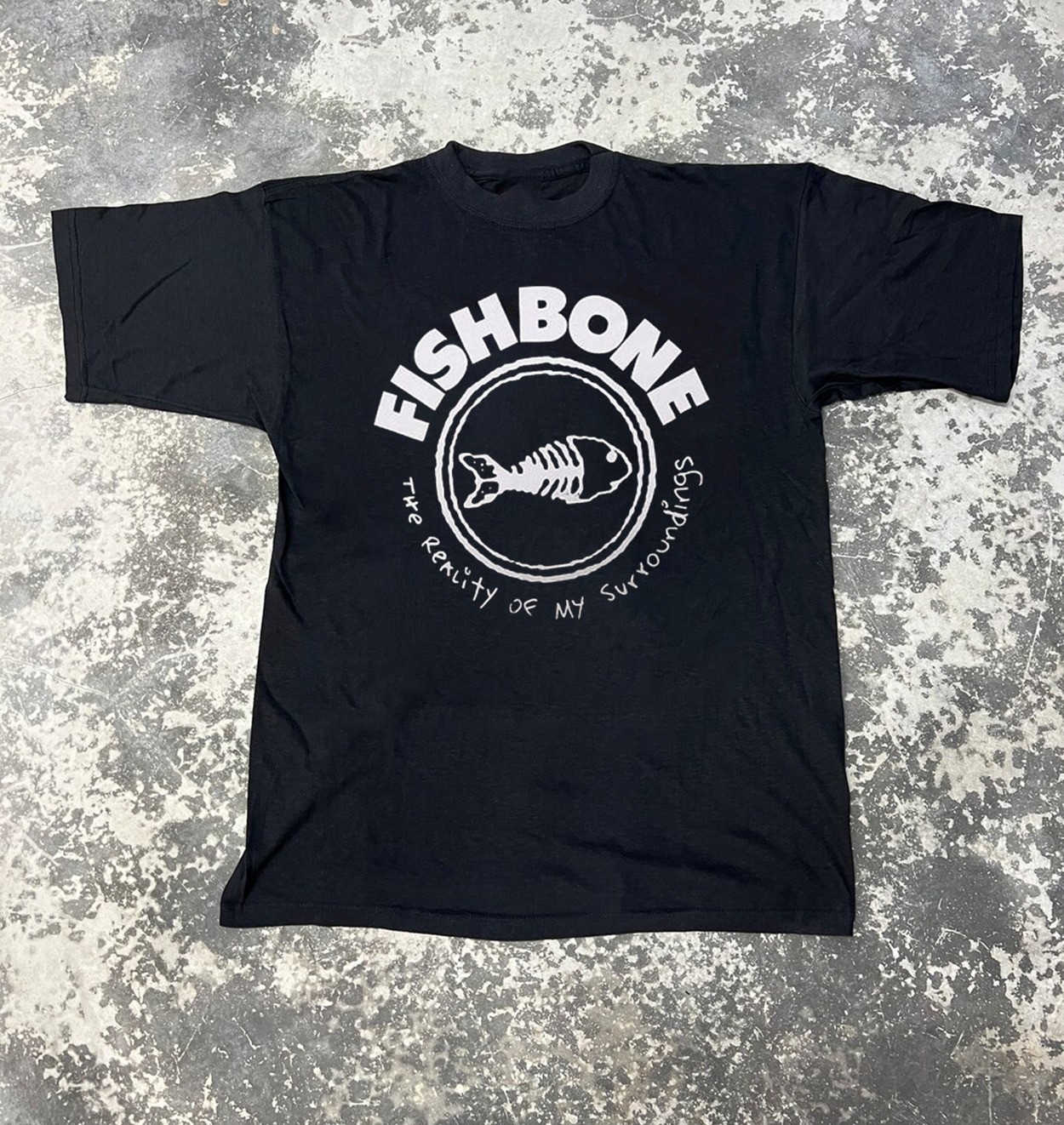 T-shirt Unisex a lisca di pesce la realtà dei miei contorni tutte le taglie da S a 5XL BO156