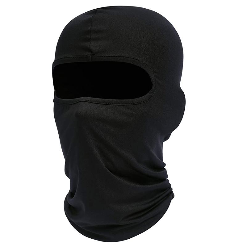 Máscara de esqui para homem máscara de rosto cheio balaclava preto máscaras de esqui cobrindo pescoço gaiter