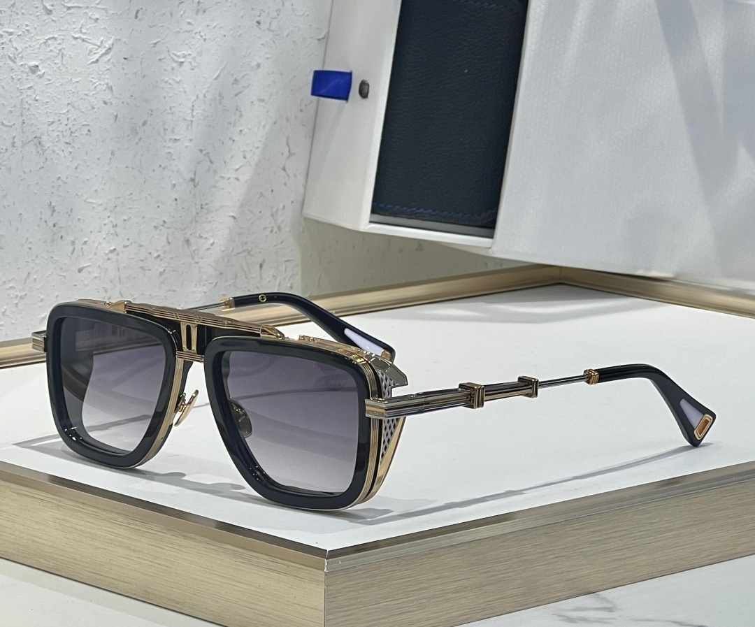 GTO MAAT 53-23 Top Hoge Kwaliteit Zonnebril voor Mannen Klassieke Vrouwen Luxe Merk Designer Mode zonnebril UV400 Met doos