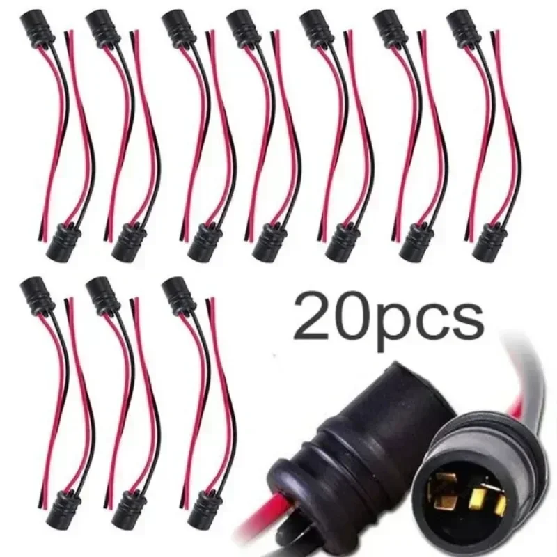 DC12V T10 W5W 147, розетка, габаритный светильник, держатель, разъем, проводная лампа, мягкий резиновый жгут, запасные части автомобиля