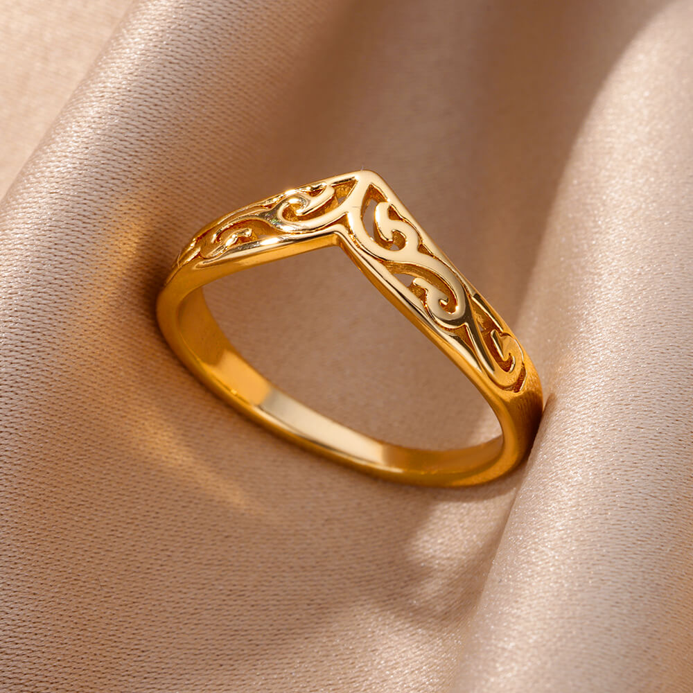 Anelli Goku in acciaio inossidabile per donna uomo colore oro anello Totem per piante da malocchio di Wukong regalo femminile per gioielli da dito per feste di matrimonio