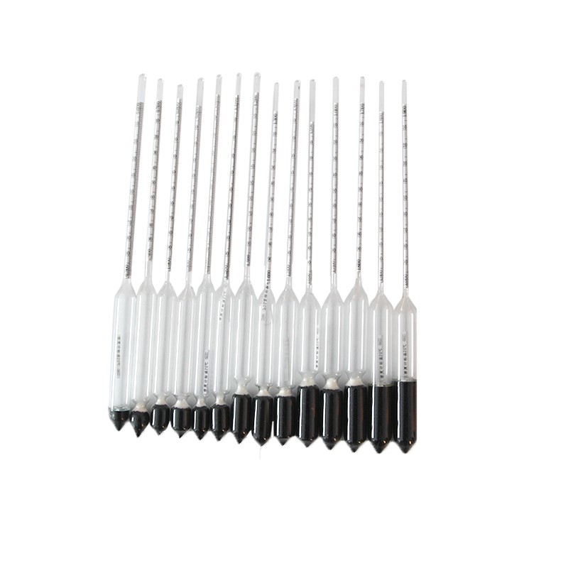 1 Pcs/lot 1.1-1.2/M3 Portable Kaca Densitometer Cairan Kaca Hydrometer Densimeter Density Meter