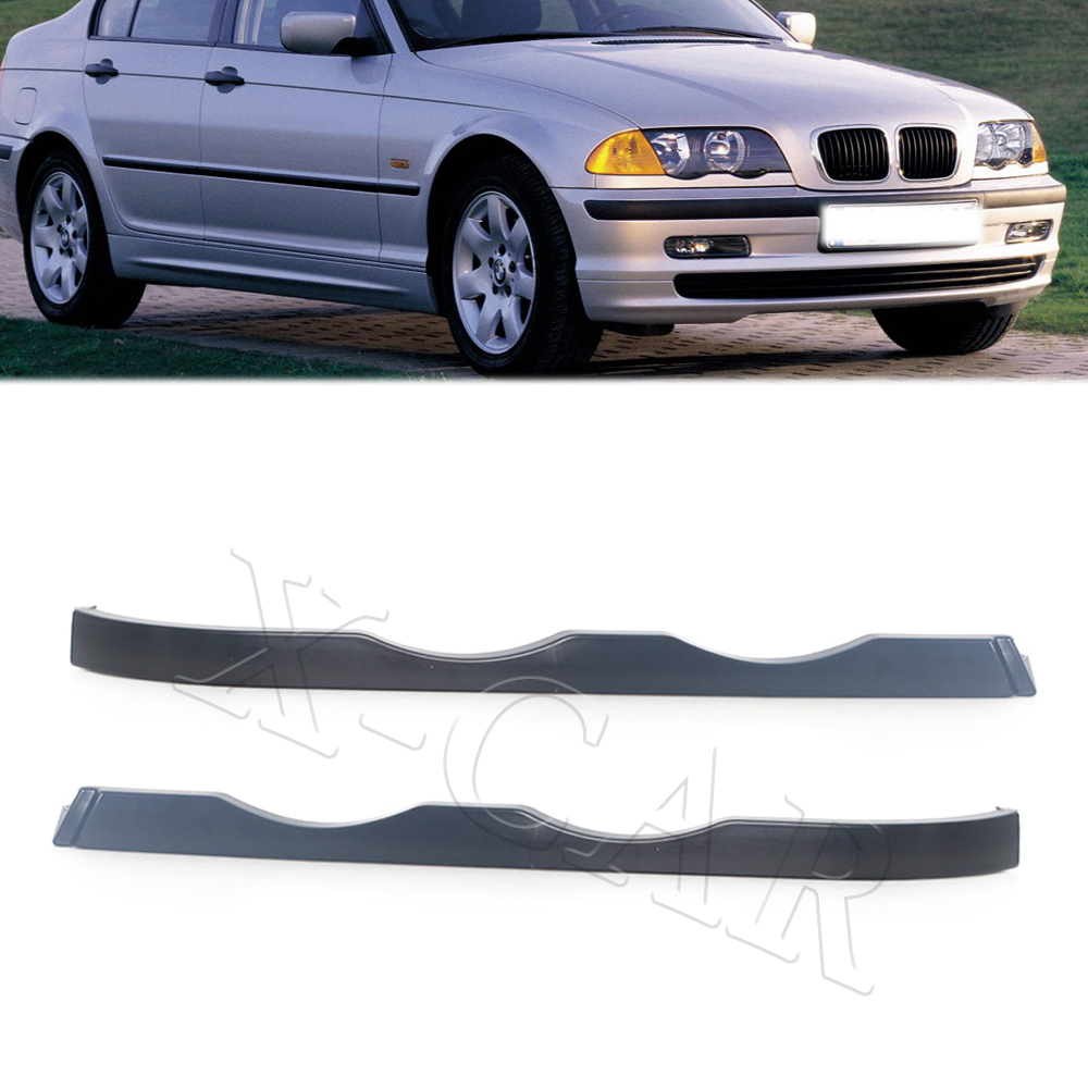 ซ้ายขวาไฟหน้า Molding Trim ฝาครอบสำหรับ BMW E46 316i 318i 320i 323i 325i 328i 330i 330Xi 325i 325Xi 1998-2001