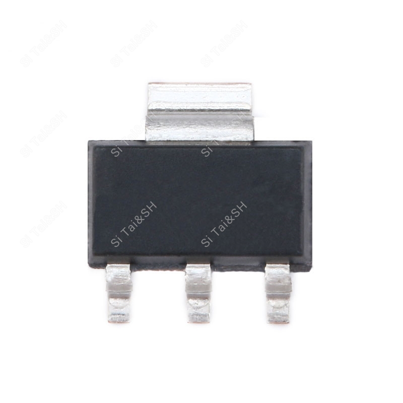 molewei 100PCS LD1117-1.2 Plastic protective sleeve-223 1.2V/1A LDO UMW Black plastic protective case