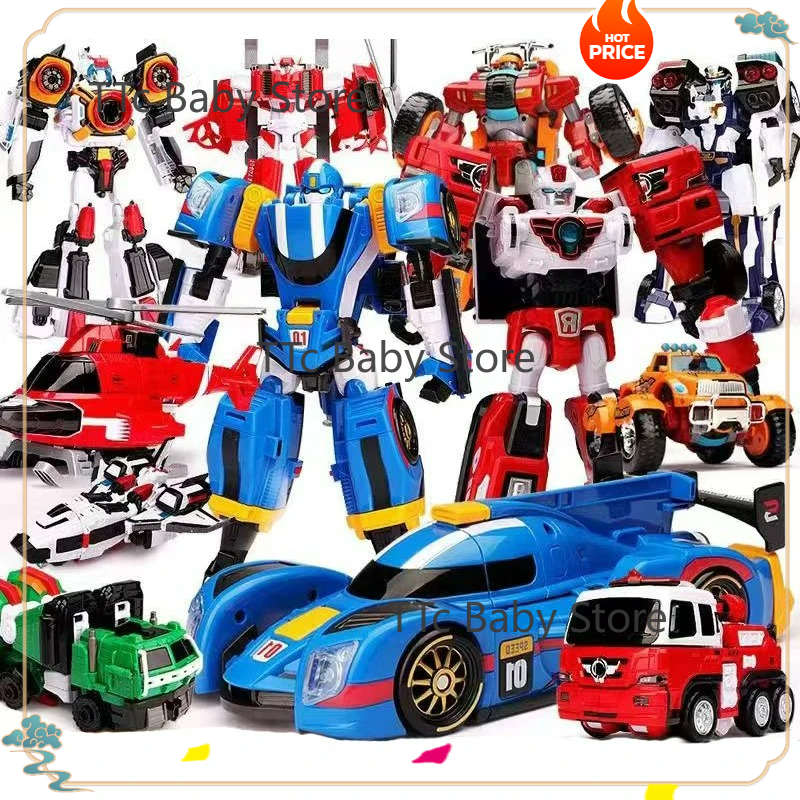 2025TV Tobot Detectives Master V Ultimate LEON ROVER Combiner Roboter Mecha Auto Flugzeug Actionfigur ABS Transformation Modell Spielzeug