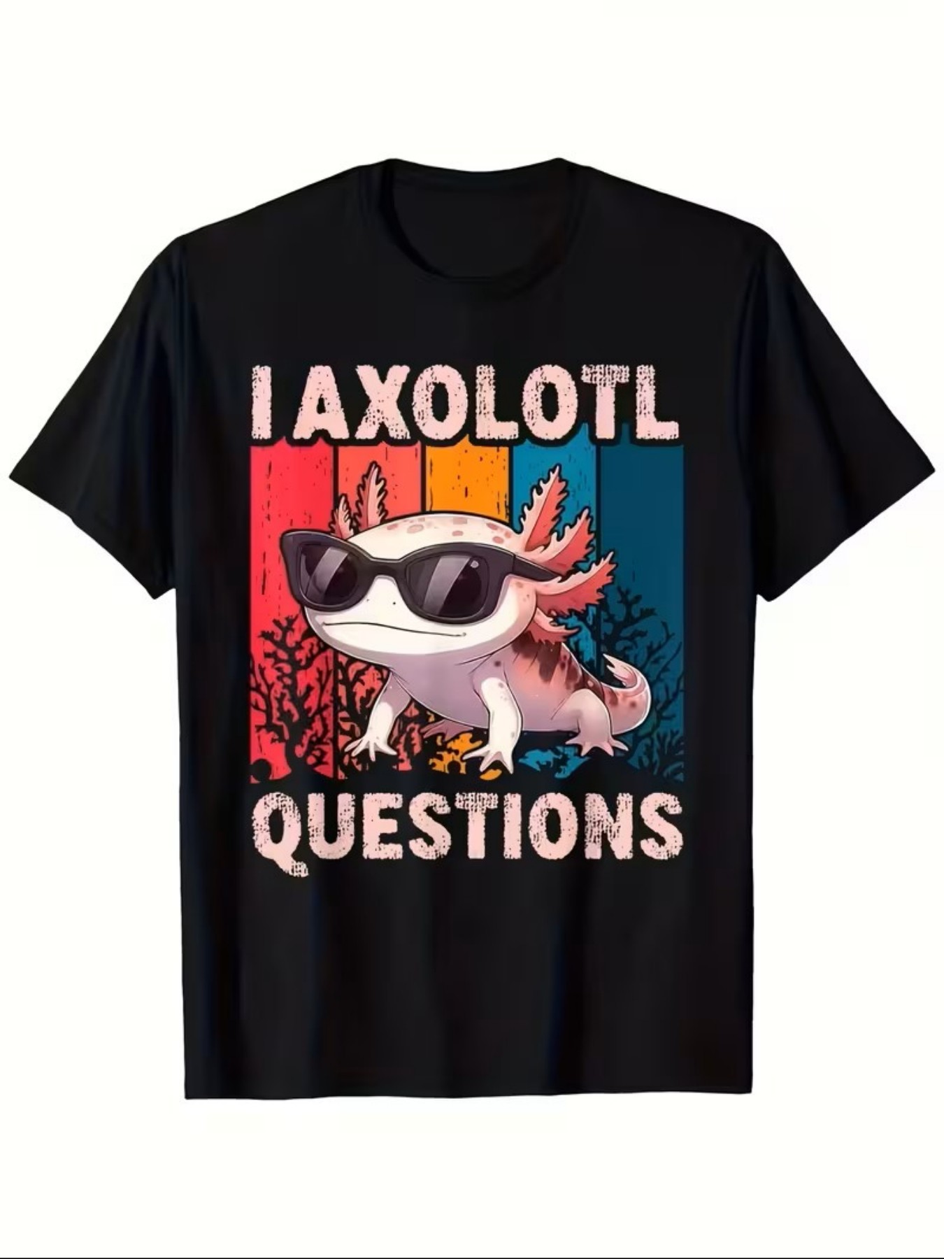 Maglietta per Bambini I AXOLOTL QUESTIONGS 2026 Nuova Collezione Estiva a Maniche Corte, Stile Carino, Casual e Sportivo