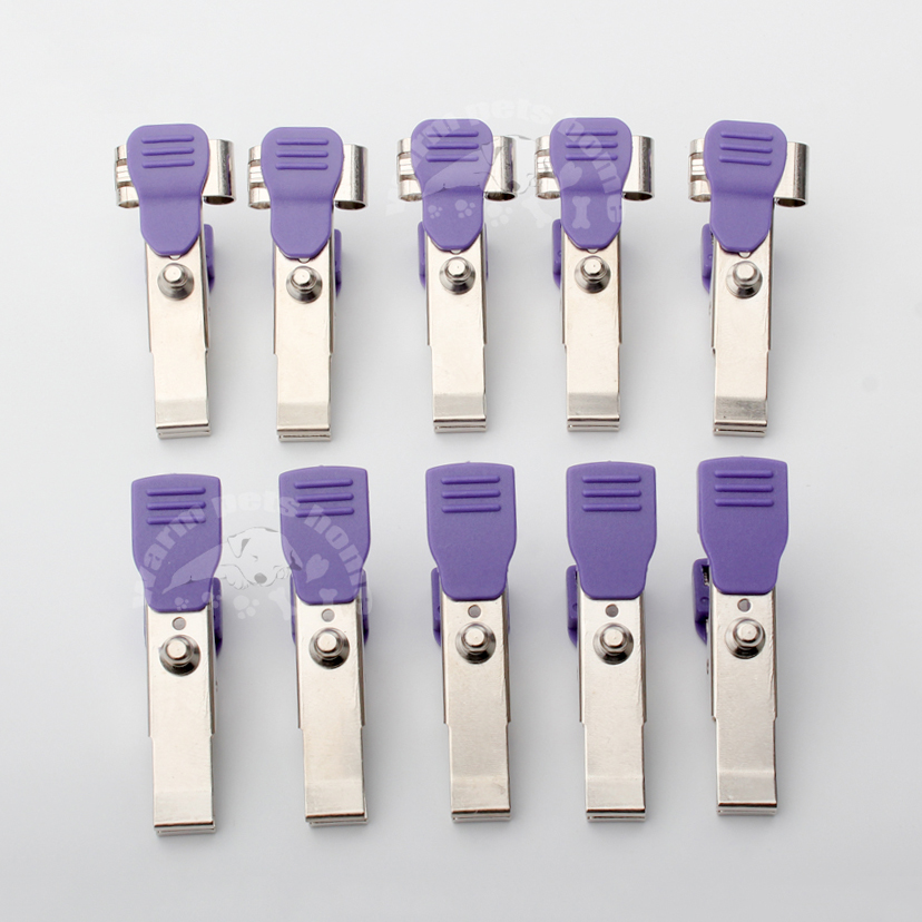 5 pz riutilizzabile veterinario ECG/ECG Clip a coccodrillo adattatore Clip multifunzionale per animali animali animali domestici cane gatto Vet Equipment