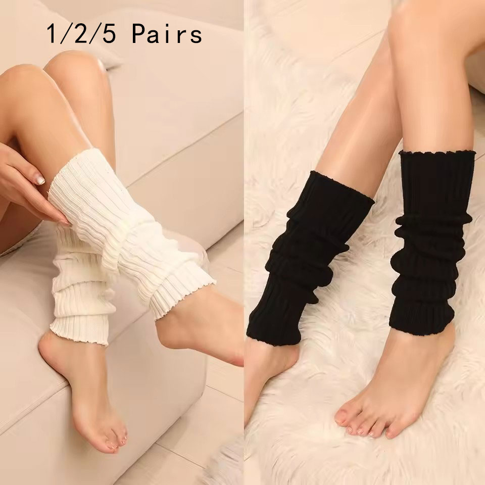 Calentadores de pies de alta calidad para mujer, calcetines de burbujas de uniforme JK, calcetines sueltos de moda coreana para chica, calcetines de elefante versátiles, 1/2/5 pares