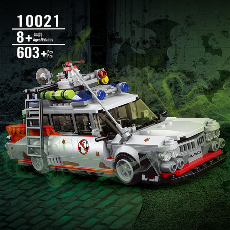 10021 Zombie Ghost Hunting Squad Montaż klocków do samochodów zabawkowych