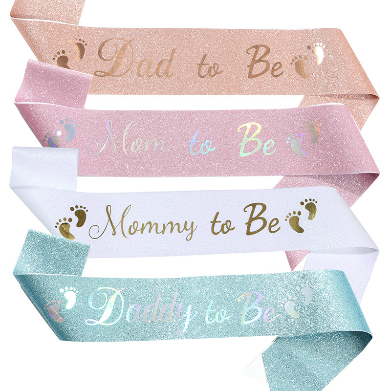 Mummia per essere forniture per decorazioni per feste per baby shower Papà per essere il genere Rivela forniture per decorazioni per feste