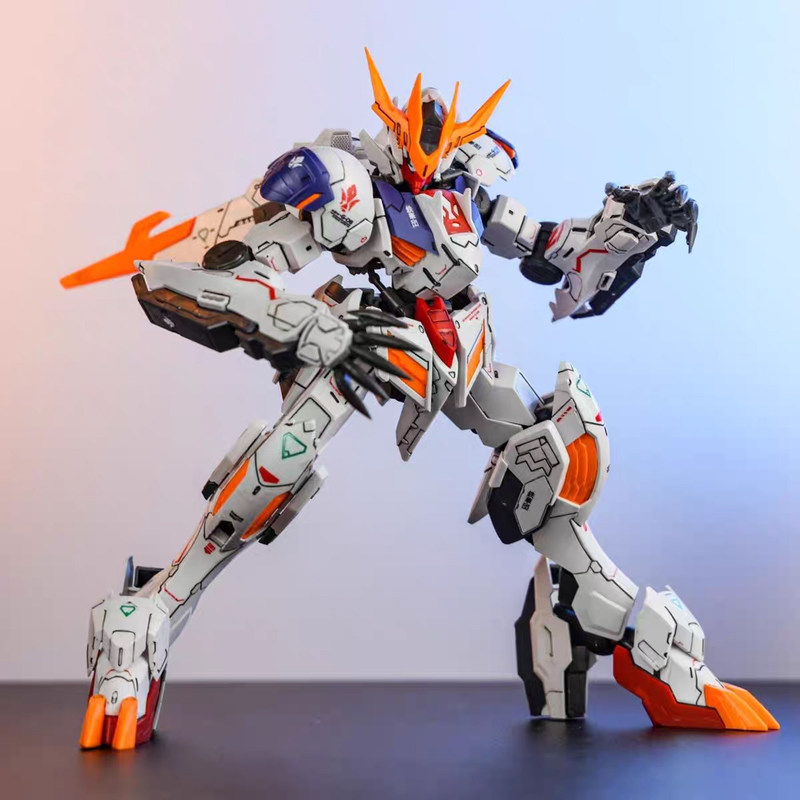 MAX TV03 1/100 Barbatos Lupus Rex Sirius Keizer Vorm Pak Iron-Blooded Orphans Assembly Model Kit Action Figure Jongen Speelgoed Cadeau