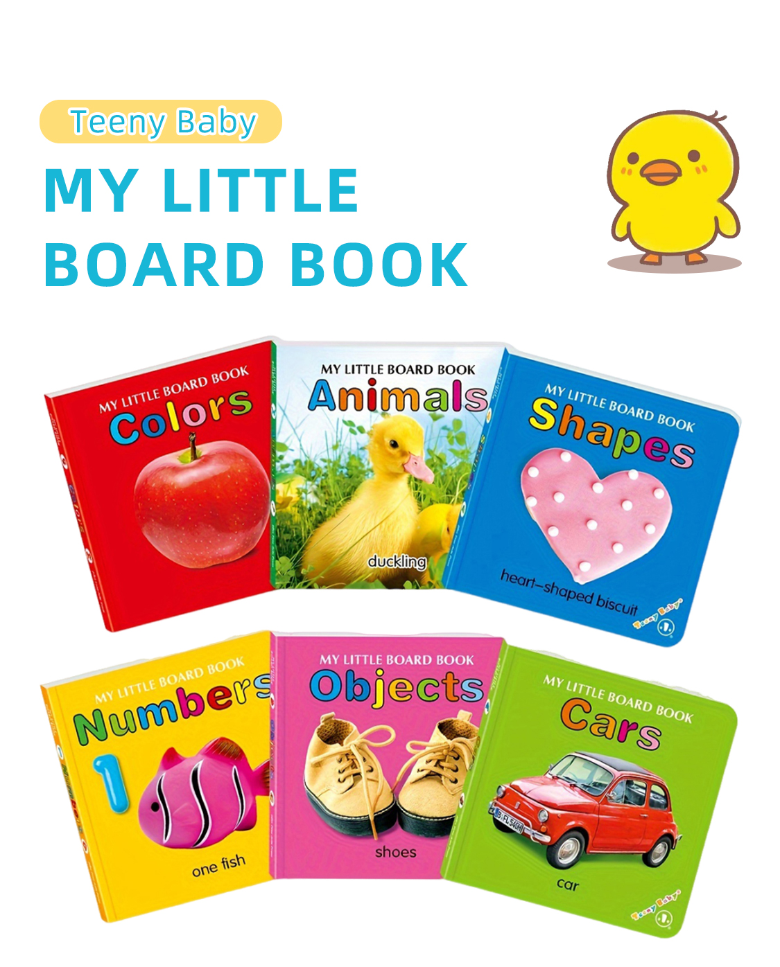 Libros cognitivos en inglés para niños de 0 a 2 años, libros de iluminación para niños, libros de educación temprana, regalos