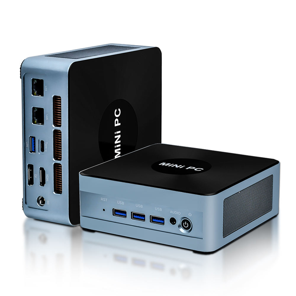 Mini ordenador barato con ranura Dual DDR5 2,5G RJ45 Nic Thunderbolt3.0 tipo C DP HD Win11 Intel 13th gen i7 1360P ES 1365U ES mini PC