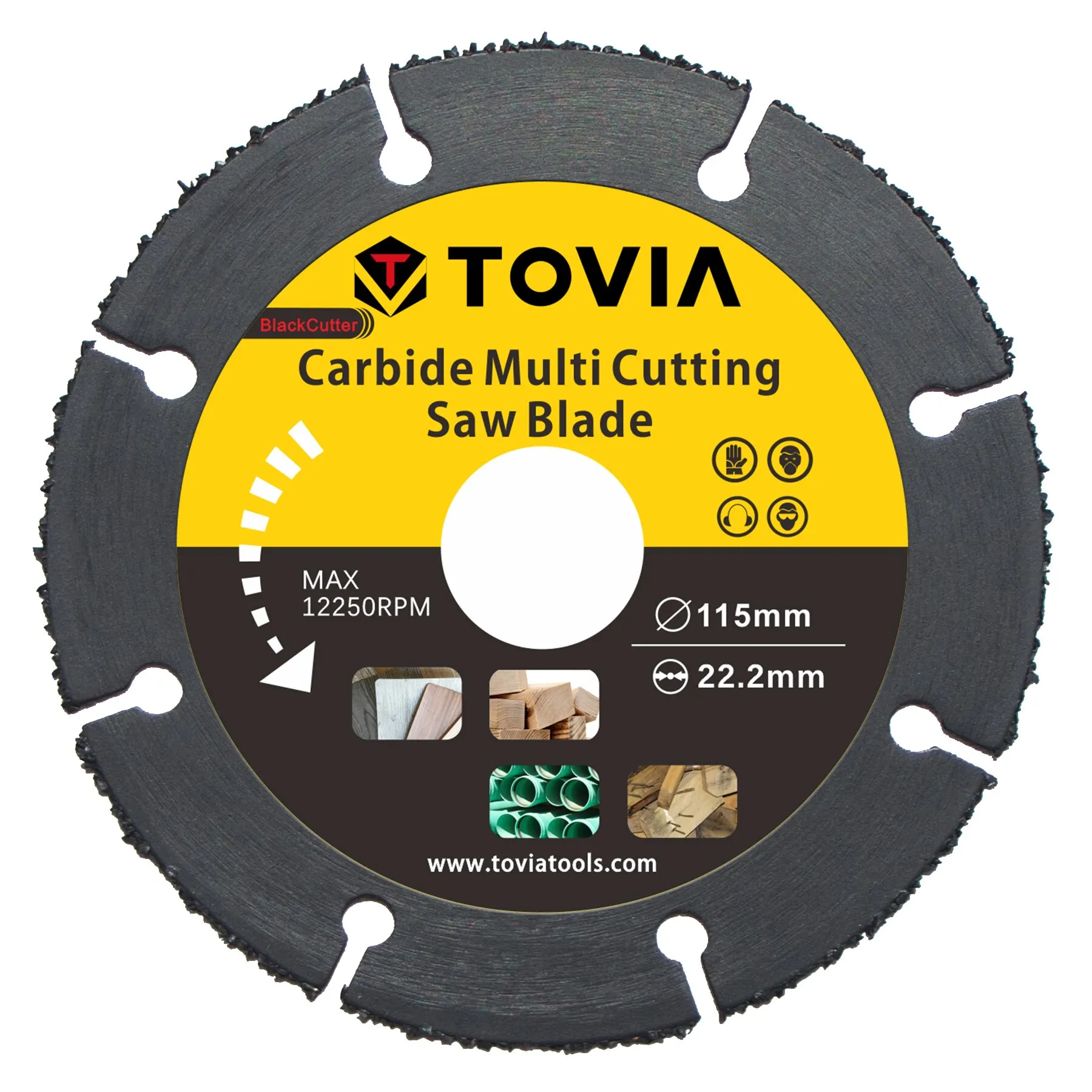 Disco de sierra de 115mm, multiherramienta, cortador de madera, amoladora angular para hojas de sierra de carburo de madera, disco de corte de madera