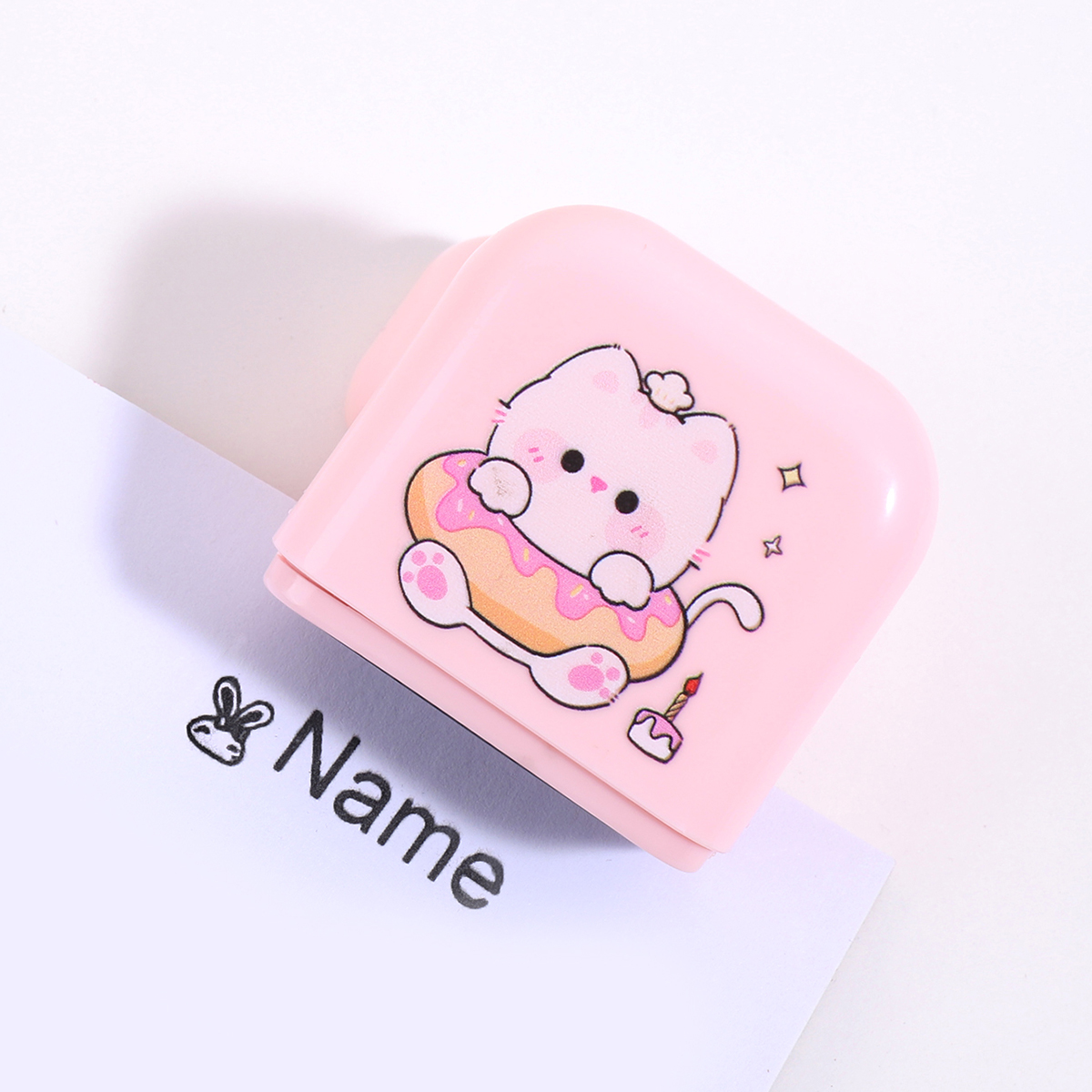 Personalized Custom Kids Name Stamp Signature Text Seal Clothing Label For Kindergarten Eco-friendly Ink Customized Name Stamp