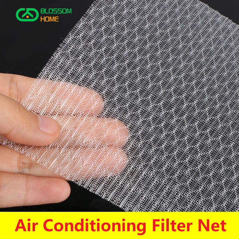 Aire acondicionado, malla de nailon, filtro de aire de nailon, filtro de polvo para aire acondicionado, cubierta de malla para habitación, filtro de entrada de aire