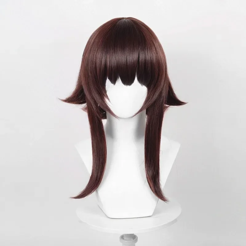 Парик для косплея Megumin, аниме Konosuba Божье благословение в этом чудесном мире, синтетические темно-красные волосы, костюмы для косплея, парики для волос