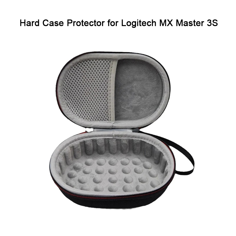 Twardy futerał ochronny na mysz gamingową Logitech MX Master 3S, torba do przenoszenia, odporna na wstrząsy, etui na mysz, organizer podróżny.