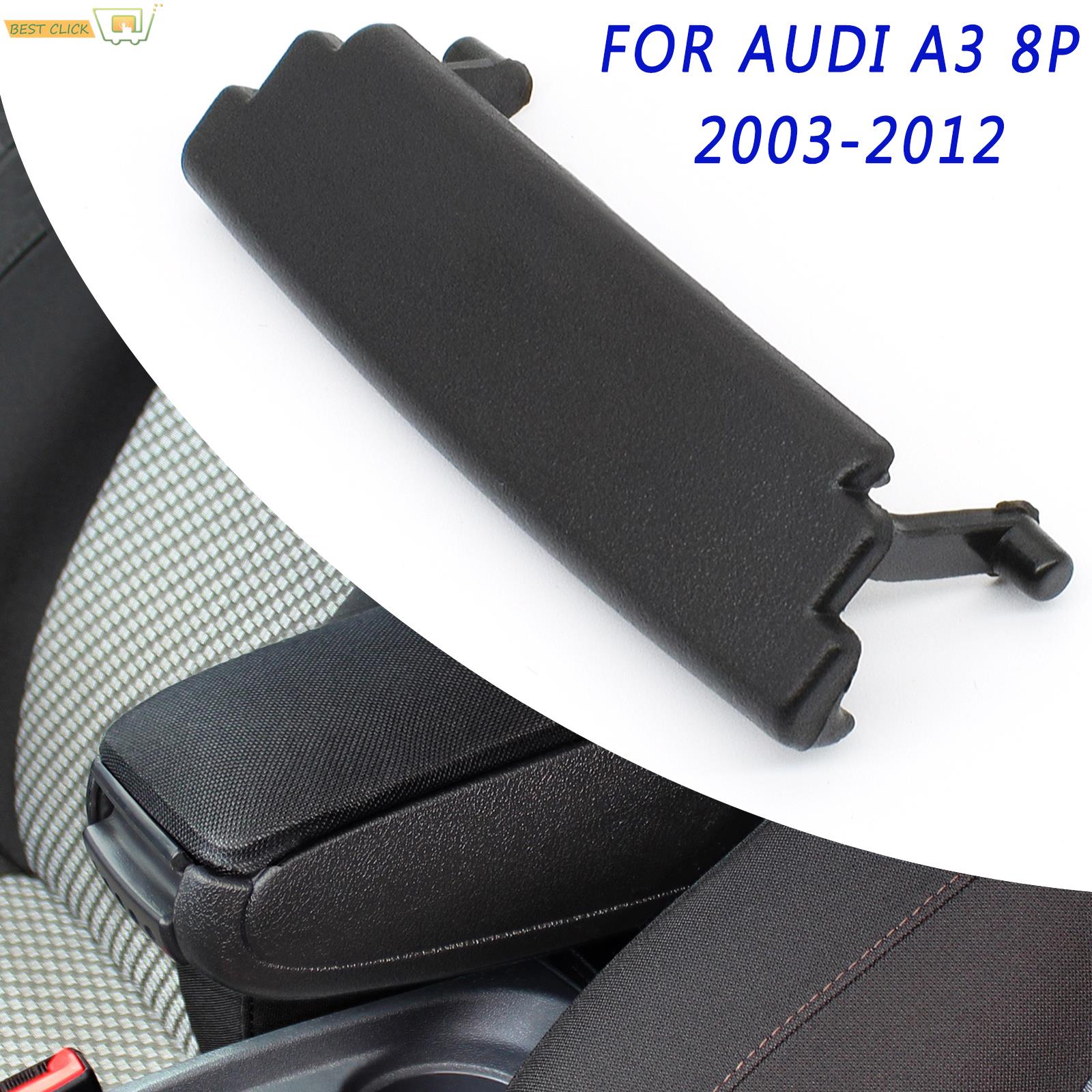 Tapa de consola central, cubierta de reposabrazos de coche, Clip de pestillo, caja de almacenamiento para Audi A3 S3 8P 2003 2004 2005 2006 2007 2008 2009 2010 2011