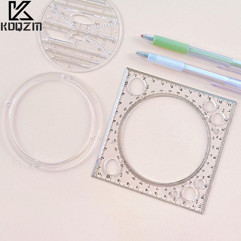 Hình Elip Springhall Góc Hình Học Vẽ Bản Mẫu Vòng Tròn Máy Làm Vẽ Thước Đa Năng Vẽ Thước