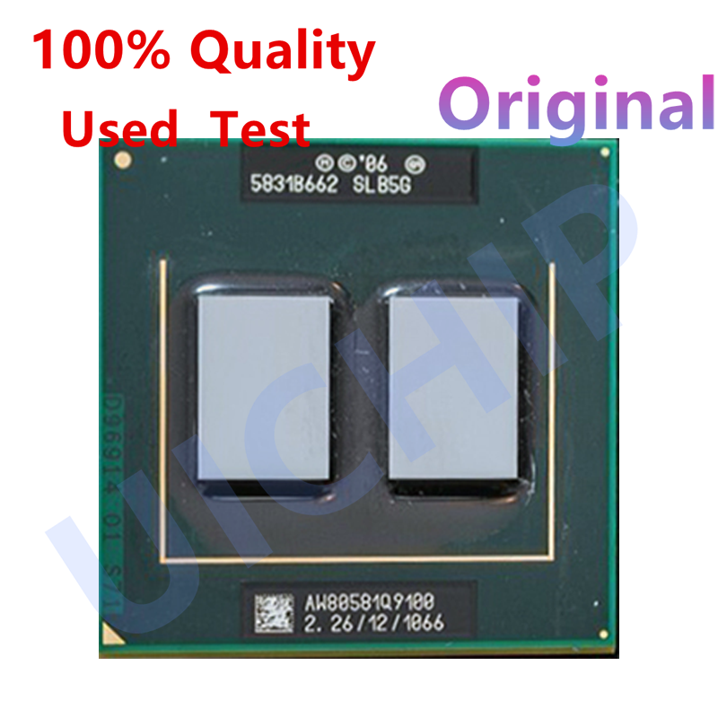 Originele Q9100 SLB5G 2.26 Ghz 12 M Quad-core 45 nanometers Socket 479 Laptop CPU Processor