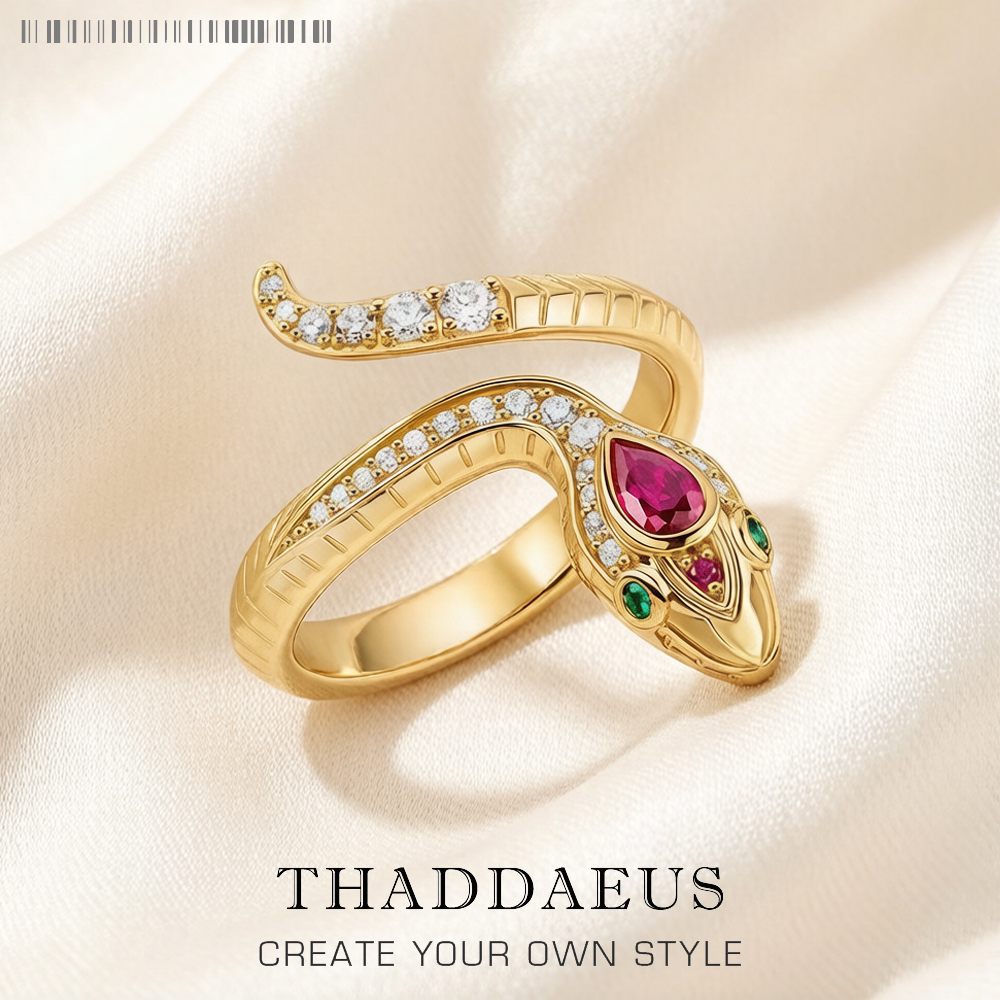 Slang geïnspireerde ring Gloednieuwe vintage mode-sieraden voor vrouwen