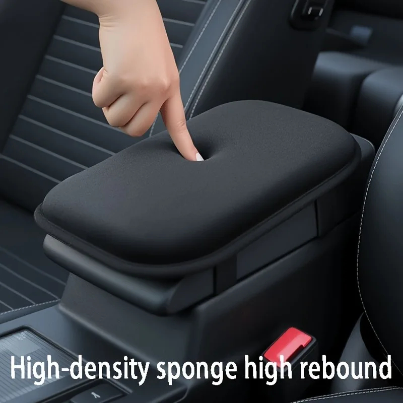 Car Armrest Cushion Booster Pad Central Armrest Box Plush Pad Protection Cover Anti Scratch Universal Heightening Pad