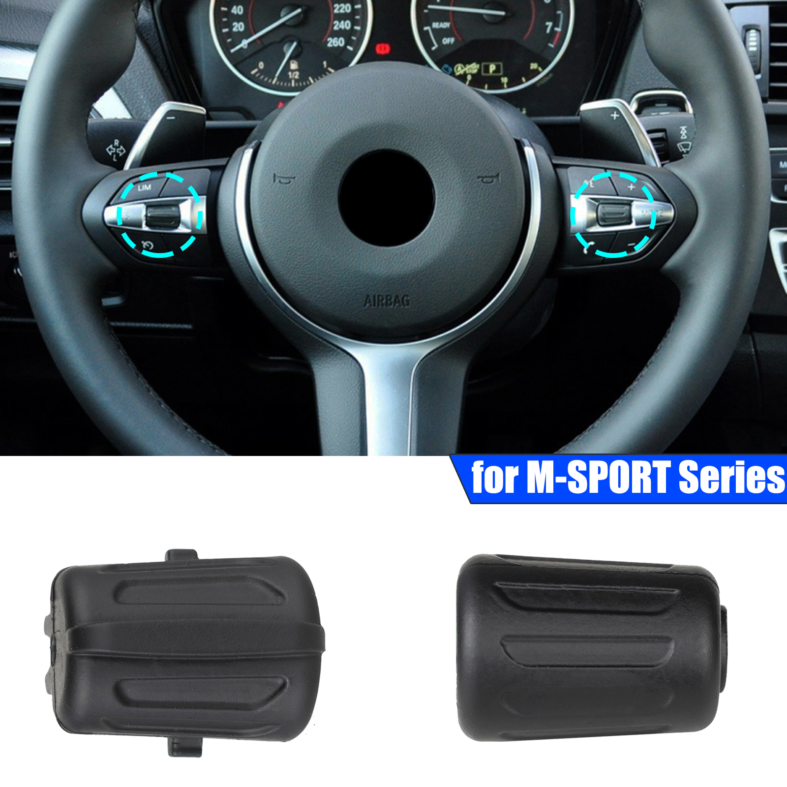 Bouton de régulateur de vitesse multifonction pour volant de voiture, interrupteur pour BMW M sports 1 3 4 5 6 7 séries F20 F21 F22 F23 F30 F31 F32