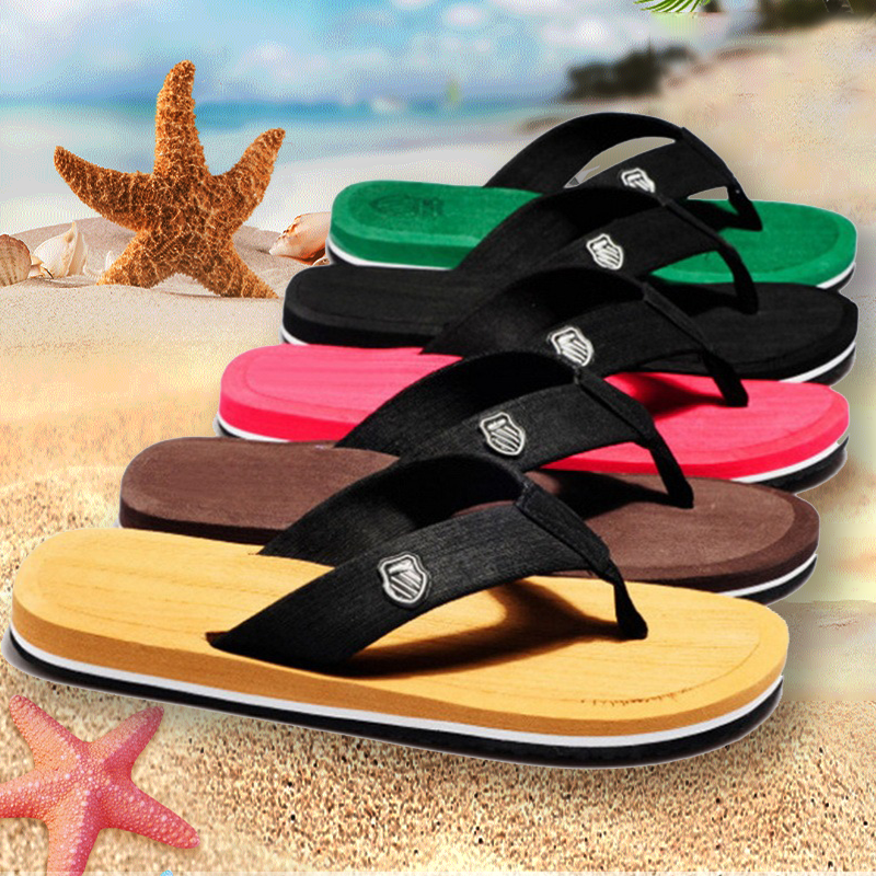Zapatillas de Eva suaves para hombre, zapatos de playa de arena para jardín, cuñas, sandalias dulces, chanclas de plataforma antideslizantes para estagio, novedad de 2023