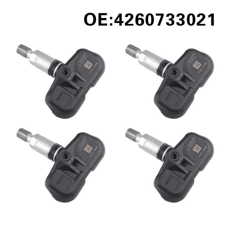 Para Toyota Corolla RAV4 Yaris Avalone CT200h RX350 RX450h Sensor de presión de neumáticos 42607-33021 4260733021   PMV-107J TPMS 315 Hz 4 piezas