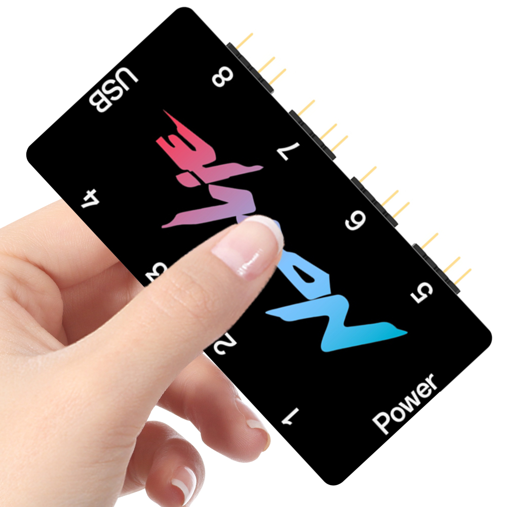 Nollie SignalRGB OpenRGB contrôleur asynchrone ARGB universel 5V 3 broches pour Interface de carte mère étendue Hub de ventilateur ARGB 8/16 voies