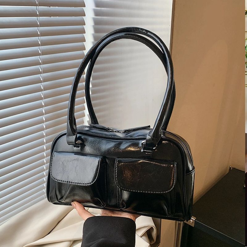 Bolso de hombro para mujer, bolso de mano para mujer, bolsos cruzados negros, bolsos para las axilas,